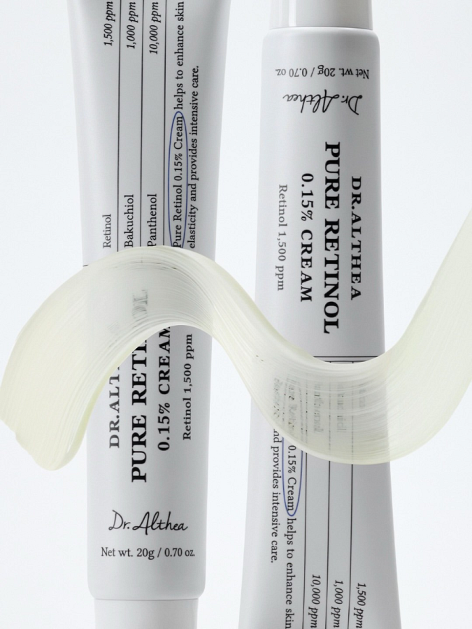 Укрепляющий крем для лица с ретинолом Dr.Althea Pure Retinol 0.15% Cream