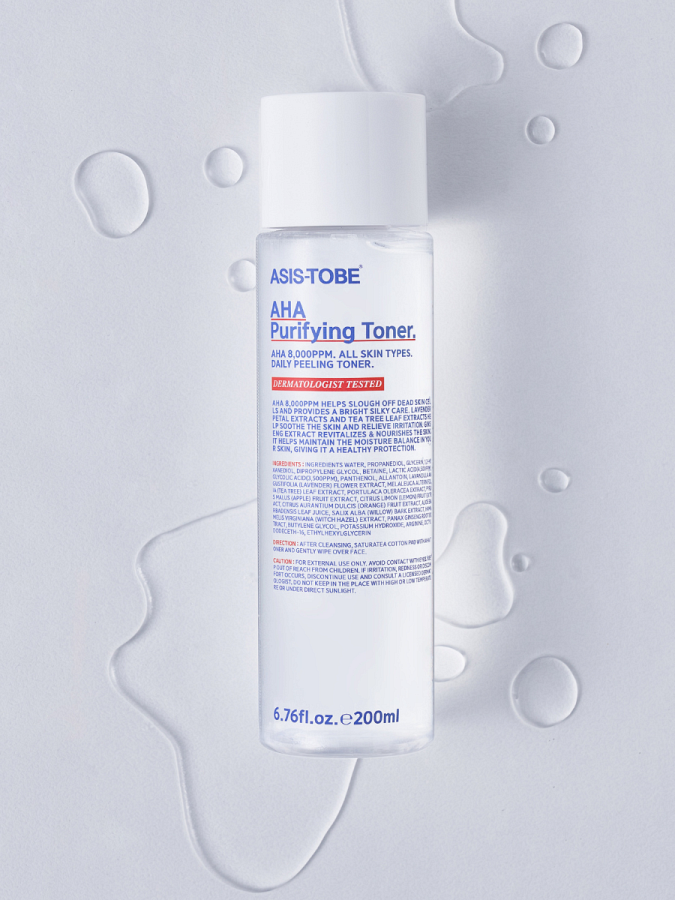 Отшелушивающий тонер для лица с АНА кислотами ASIS-TOBE AHA Purifying Toner Отшелушивающий тонер для лица с АНА кислотами ASIS-TOBE AHA Purifying Toner