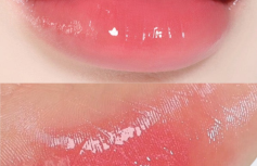 Глянцевый тинт-плампер для губ AMUSE Bebe Tint 01 Boksoonga Love