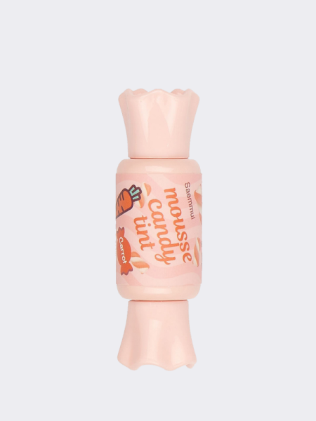 Тинт-мусс для губ Конфетка Оттенок 03 Carrot The Saem Saemmul Mousse Candy Tint Тинт-мусс для губ Конфетка Оттенок 03 Carrot The Saem Saemmul Mousse Candy Tint