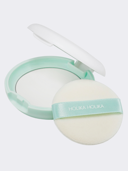 Компактная матирующая прозрачная пудра для лица Holika Holika Puri Pore No Sebum Pact Компактная матирующая прозрачная пудра для лица Holika Holika Puri Pore No Sebum Pact