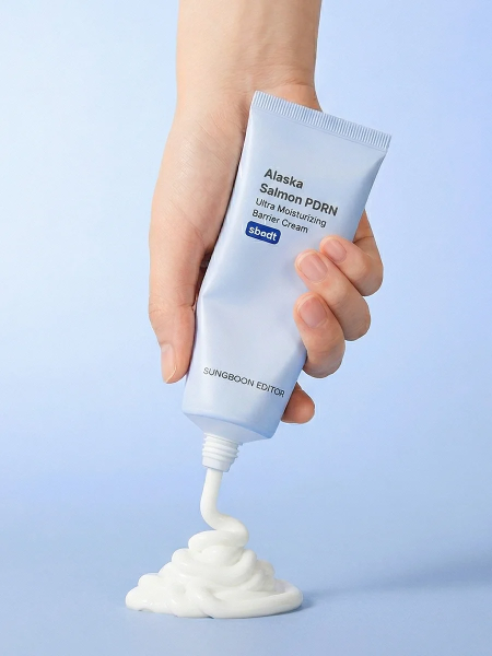 Восстанавливающий крем с ПДРН Sungboon Editor Alaska Salmon PDRN Ultra Moisturizing Barrier Cream