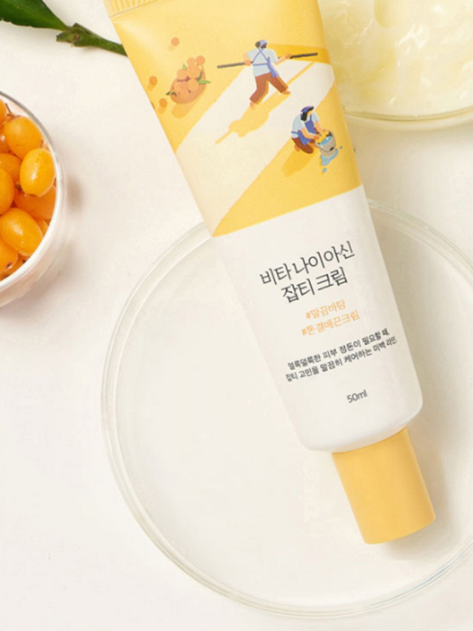 Осветляющий крем для лица с ниацинамидом Round Lab Vita Niacinamide Dark Spot Cream