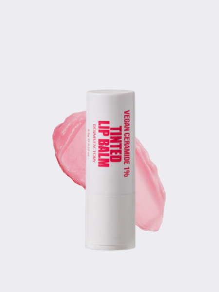 Оттеночный бальзам для губ с керамидами Derma Factory Vegan Ceramide 1% Tinted Lip Balm