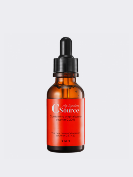 Антиоксидантная сыворотка с 20% витамином С TIAM MY Signature C-Source Антиоксидантная сыворотка с 20% витамином С TIAM MY Signature C-Source