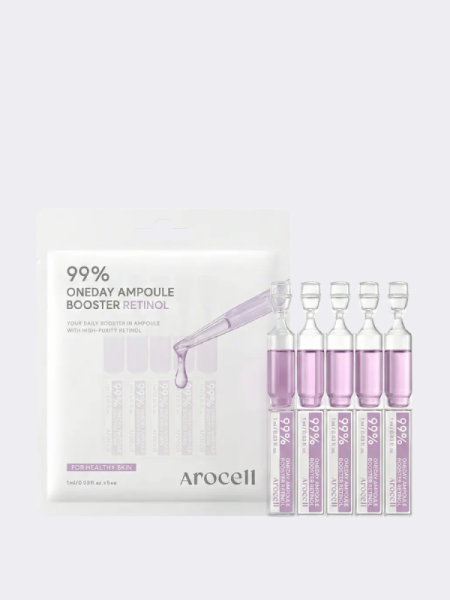 Разглаживающие бустер-ампулы с ретинолом Arocell Oneday Ampoule Booster Retinol