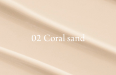 Тональный кушон с экстрактом опунции Huxley Essence Cover Cushion Unseen Layer 02 Coral Sand SPF23 PA++