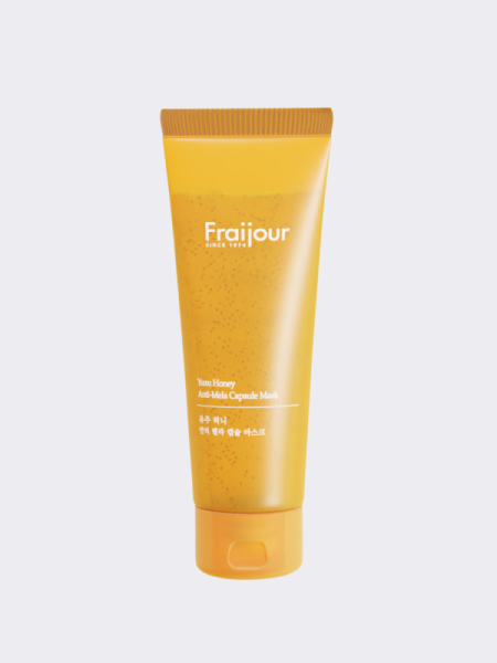 Ночная маска для лица с прополисом и экстрактом юдзу Fraijour Yuzu Honey Anti-Mela Capsule Mask