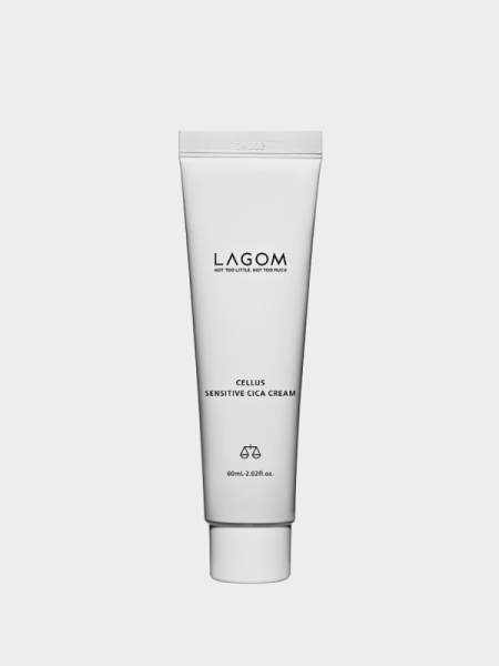 Успокаивающий крем для лица с экстрактом центеллы LAGOM Cellus Sensitive Cica Cream Успокаивающий крем для лица с экстрактом центеллы LAGOM Cellus Sensitive Cica Cream