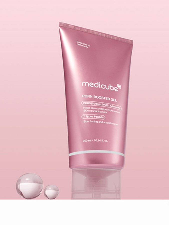 Восстанавливающий гель-бустер с пептидами и ПДРН Medicube PDRN Booster Gel
