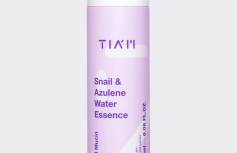 Успокаивающий тонер-эссенция с муцином улитки и азуленом TIAM Snail & Azulene Water Essence