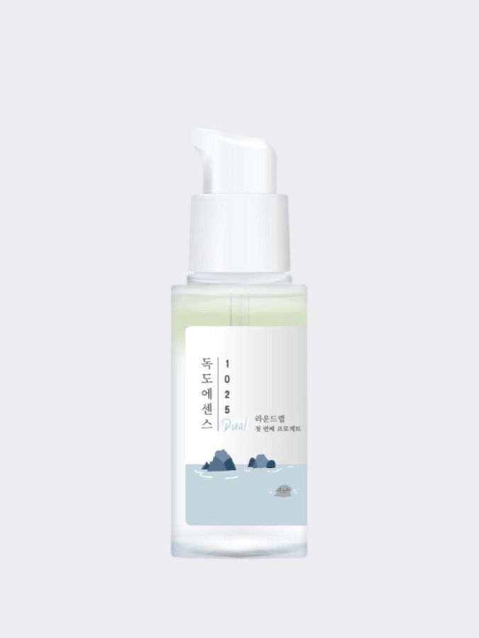 Двухфазная увлажняющая эссенция с морской водой Round Lab 1025 Dokdo Dual Essence