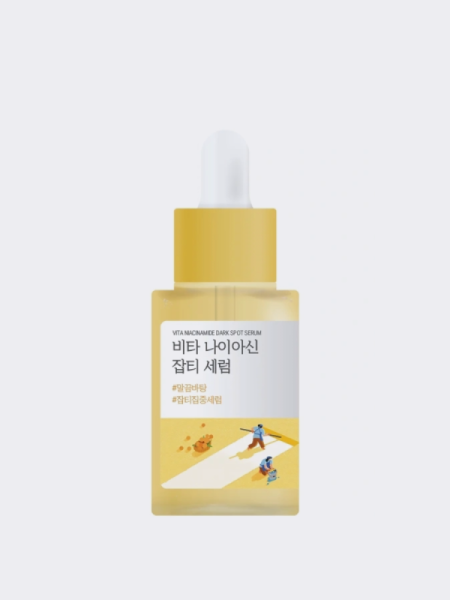 Осветляющая сыворотка с ниацинамидом Round Lab Vita Niacinamide Dark Spot Serum