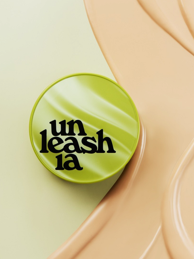 Тональный кушон с сатиновым финишем UNLEASHIA Healthy Green Cushion #27