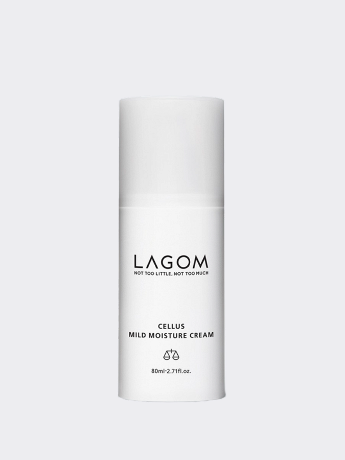 Восстанавливающий крем для лица с растительными экстрактами LAGOM Cellus Mild Moisture Cream
