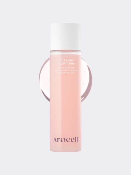 Тонер с коллагеном и ПДРН для сияния кожи Arocell Collagen Glow Toner