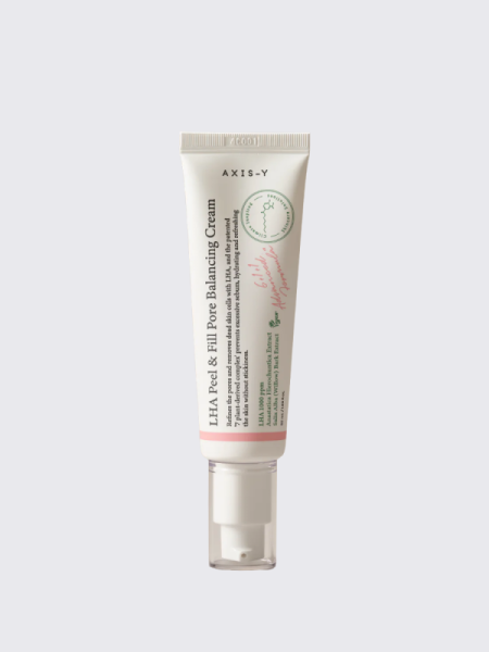 Обновляющий крем для сужения пор AXIS-Y LHA Peel & Fill Pore Balancing Cream