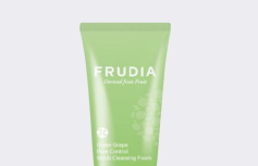 Себорегулирующая скраб-пенка для умывания с зеленым виноградом FRUDIA  Green Grape Pore Control Scrub Cleansing Foam