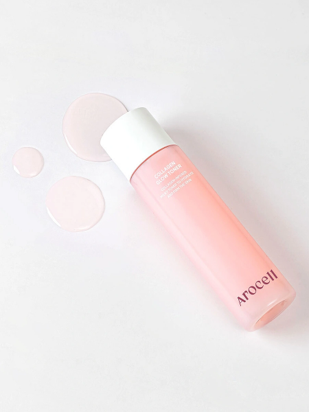 Тонер с коллагеном и ПДРН для сияния кожи Arocell Collagen Glow Toner