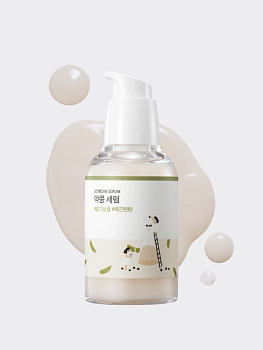 Питательная сыворотка для лица с экстрактом черной сои Round Lab Soybean Serum
