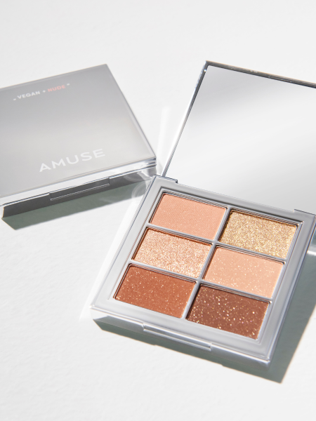 Палетка теней для век AMUSE Eye Vegan Sheer Palette 01 Sheer Nude