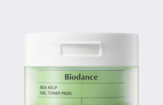 Освежающие гелевые тонер-пэды для лица с экстрактом водорослей Biodance Sea Kelp Gel Toner Pads