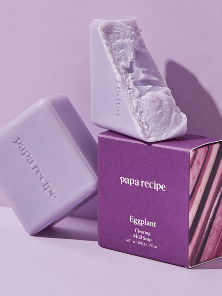 Мягкое очищающее мыло для умывания с экстрактом баклажана Papa Recipe Eggplant Clearing Mild Soap Мягкое очищающее мыло для умывания с экстрактом баклажана Papa Recipe Eggplant Clearing Mild Soap