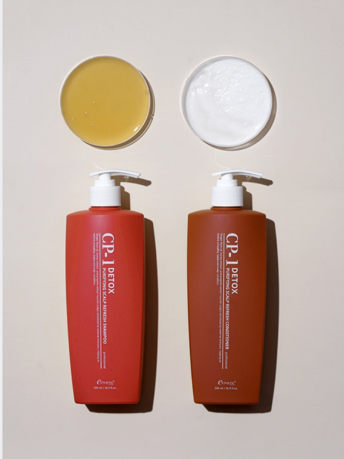Себорегулирующий шампунь с экстрактом имбиря Esthetic House CP-1 Detox Purifying Scalp Refresh Shampoo