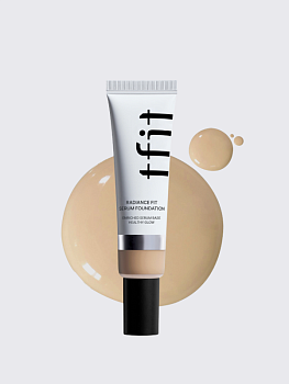 Увлажняющий тональный флюид TFIT Radiance Fit Serum Foundation W02 Almond Butter