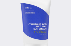Минеральный солнцезащитный крем с гиалуроновой кислотой IsNtree Hyaluronic Acid Natural Sun Cream SPF50+ PA++++