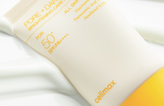 Осветляющий солнцезащитный крем для лица с ниацинамидом Celimax Pore+Dark Spot Brightening Sun Cream SPF50+PA++++