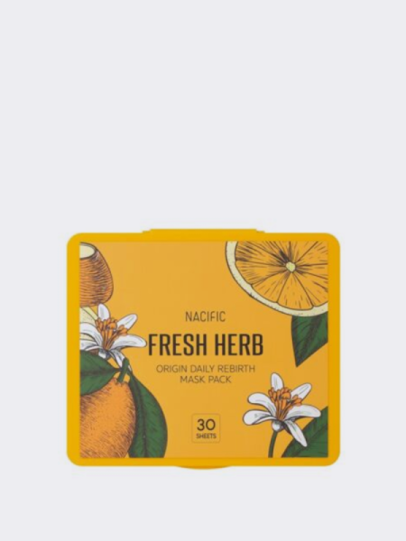 Набор увлажняющих тканевых масок с растительными экстрактами Nacific Fresh Herb Origin Daily Mask Pack Набор увлажняющих тканевых масок с растительными экстрактами Nacific Fresh Herb Origin Daily Mask Pack