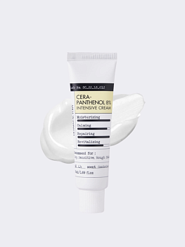 Восстанавливающий крем для лица с керамидами и пантенолом Derma Factory Cera-Pantenol 8% Intensive Cream