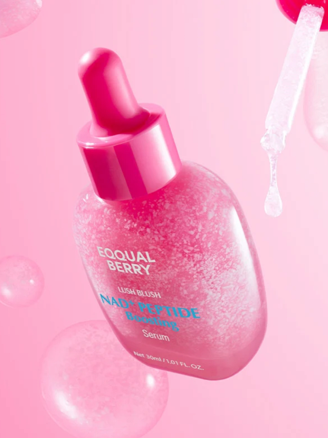 Разглаживающая сыворотка с пептидами EQQUALBERRY NAD+ Peptide Boosting Serum