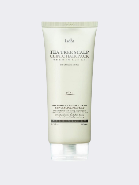 Маска-пилинг для кожи головы с маслом чайного дерева La’dor Tea Tree Scalp Hair Pack Маска-пилинг для кожи головы с маслом чайного дерева La’dor Tea Tree Scalp Hair Pack