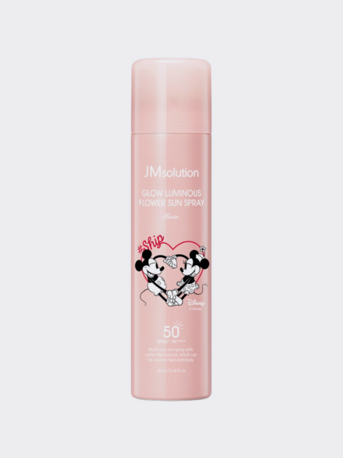 Солнцезащитный спрей JMsolution Disney Collection Heart Glow Luminous Flower Sun Spray SPF50+PA++++ Солнцезащитный спрей JMsolution Disney Collection Heart Glow Luminous Flower Sun Spray SPF50+PA++++