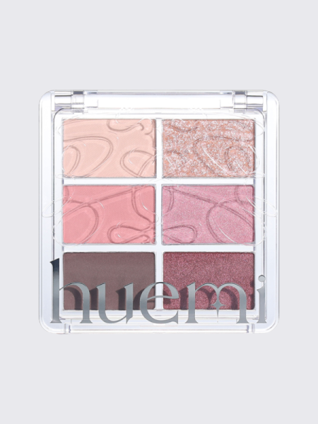 Палетка теней для век Huemi Spot-On Pigment Eye Palette #02 Dawn