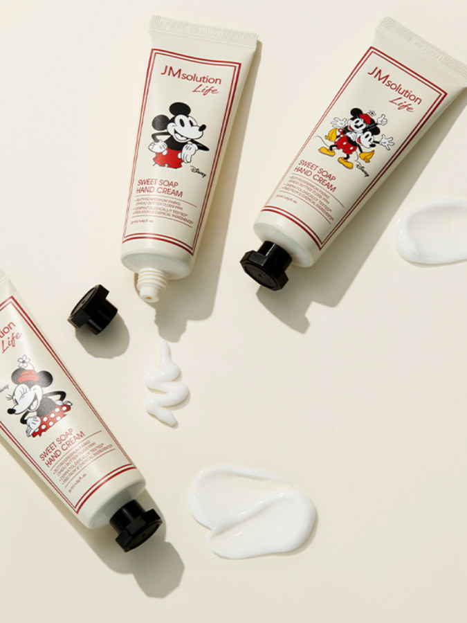 Подарочный набор кремов для рук со сладким ароматом JMSolution Life Disney Sweet Soap Hand Cream Set