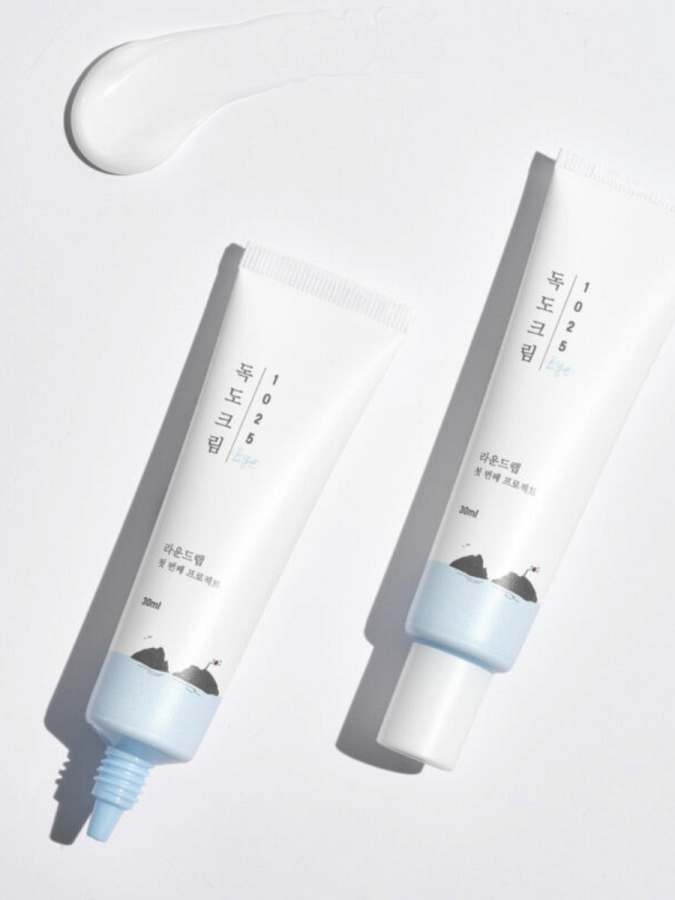 Увлажняющий крем для век с морской водой Round Lab 1025 Dokdo Eye Сream