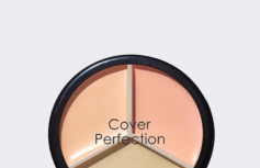 Палетка кремовых корректоров в светло-бежевых оттенках The Saem Cover Perfection Triple Pot Concealer 03 Correct Up Beige
