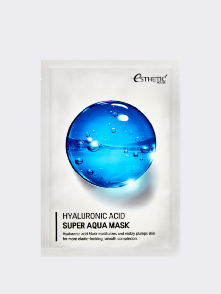 Тканевая маска для лица с гиалуроновой кислотой ESTHETIC HOUSE Hyaluronic Acid Super Aqua Mask Тканевая маска для лица с гиалуроновой кислотой ESTHETIC HOUSE Hyaluronic Acid Super Aqua Mask