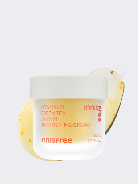 Осветляющий крем для лица с витамином С и энзимами innisfree Vita C Green Tea Brightening Cream