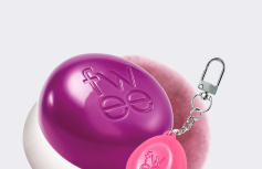 Набор: оттеночное суфле + брелок fwee Lip&Cheek Blurry Pudding Pot Keyring Set MV05 Boss