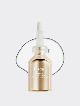 Осветляющая ампульная сыворотка с липосомальным глутатионом PURCELL L-Glutathione Flexible Liposome