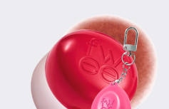 Набор: оттеночное суфле + брелок fwee Lip&Cheek Blurry Pudding Pot Keyring Set RD04 Fav