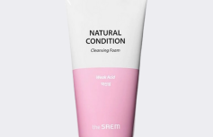 Пенка для умывания для чувствительной кожи The Saem Natural Condition Cleansing Foam Weak Acid