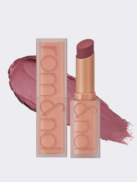 Мягкая кремовая помада в лиловом оттенке rom&nd Zero Matte Lipstick 22 Mauve Beans