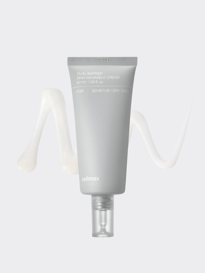 Укрепляющий крем для лица с керамидами Celimax Dual Barrier Skin Wearable Cream