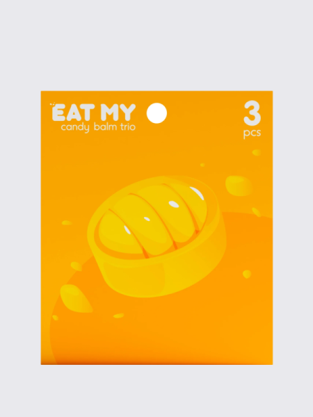 Набор бальзамов для губ "Цитрусовые капли" EAT MY BALM Candy Balm Trio
