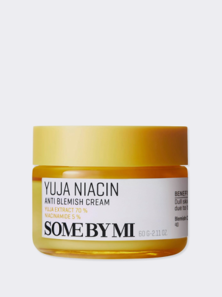 Осветляющий крем для лица с экстрактом юзду и ниацинамидом Some By Mi Yuja Niacin Anti Blemish Cream Осветляющий крем для лица с экстрактом юзду и ниацинамидом Some By Mi Yuja Niacin Anti Blemish Cream